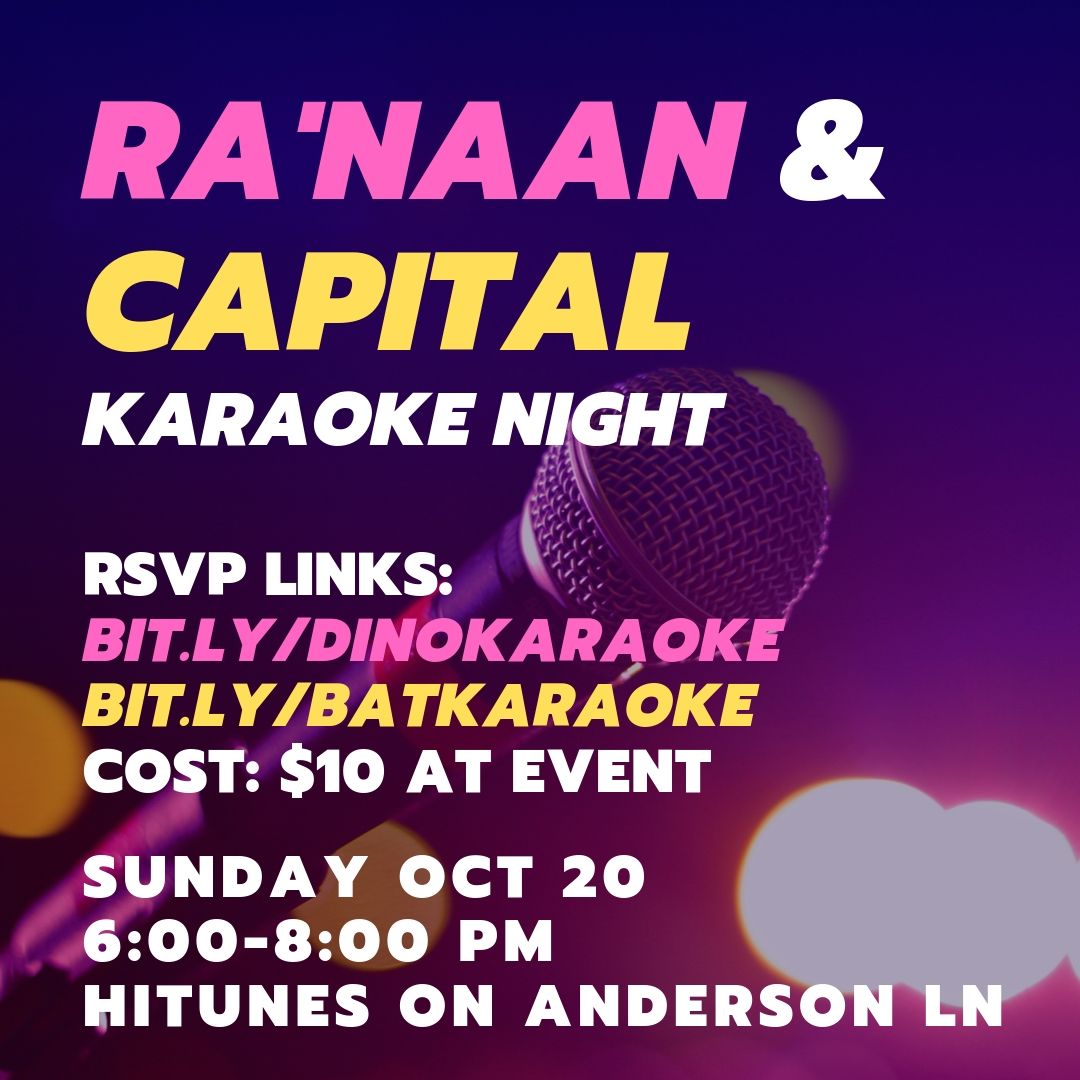 Capital Karaoke Night with Ra'naan image